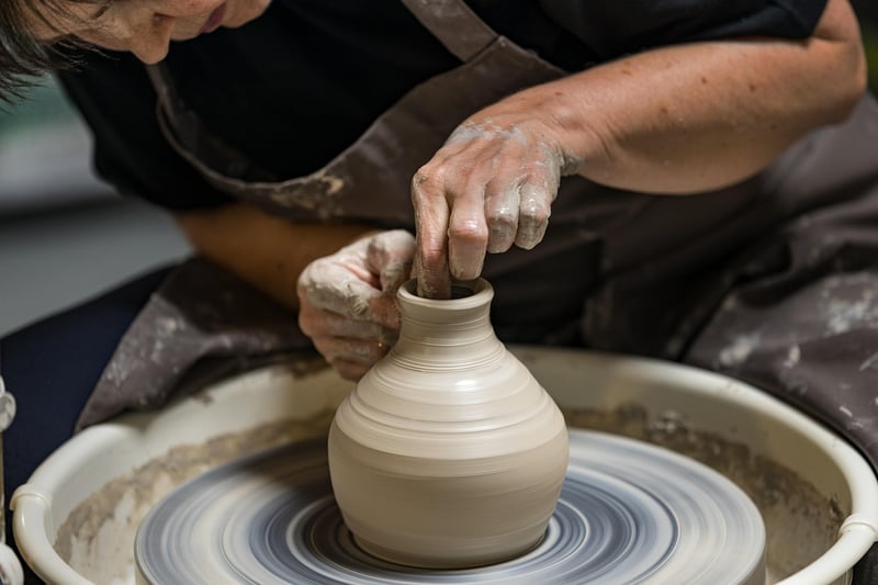 Nature-inspired Pottery